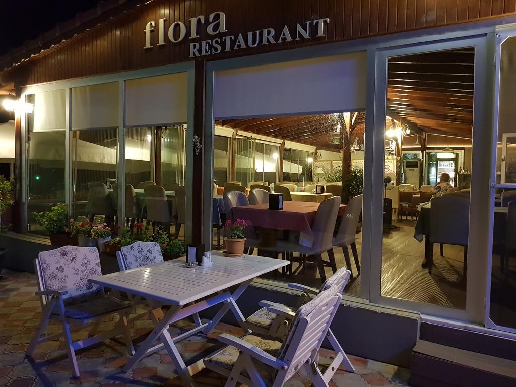 Flora Hotel Burhanli Buitenkant foto